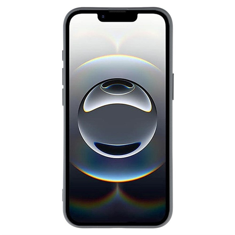 iPhone 16e Beskyttelsessæt m. Fleksibelt Plast Bagside Cover & Skærmbeskyttelse - Sort