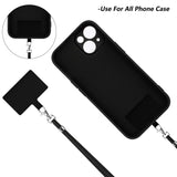 iPhone 16e Sæt m. Fleksibelt Plastik Bagside Cover - Skærmbeskyttelse - Strop - Lavendel