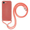 iPhone 17e / 16e EIDERWOOD Foret Plast Bagside Cover m. Strop - Mørkerød