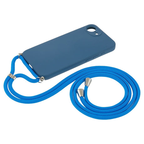 iPhone 17e / 16e EIDERWOOD Foret Plast Bagside Cover m. Strop - Mørkeblå