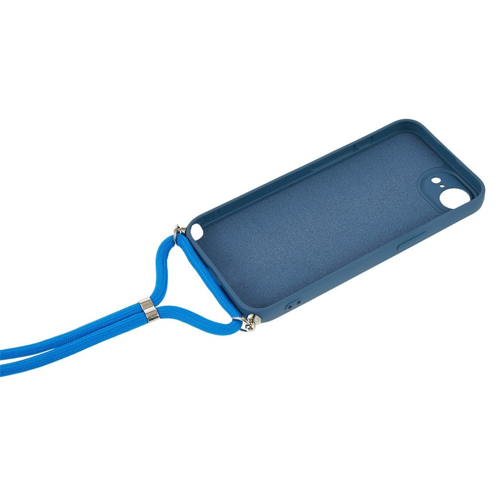 iPhone 17e / 16e EIDERWOOD Foret Plast Bagside Cover m. Strop - Mørkeblå