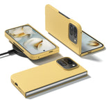 EIDERWOOD Google Pixel 10 Pro Fold Mat Hårdt Plastik Mobil Cover - Gul