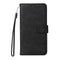 Honor 400 Lite - EIDERWOOD Kunstlæder Flip Cover m. Strop - Sort
