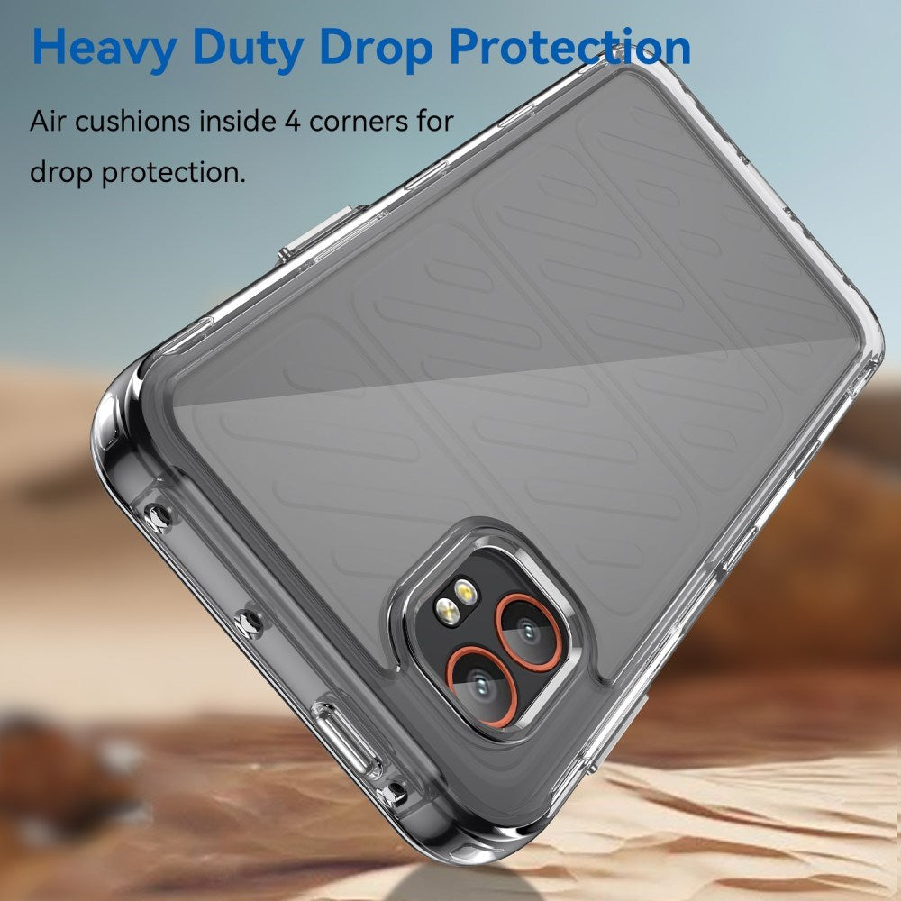 EIDERWOOD 2-i-1 Beskyttelsessæt til Samsung Galaxy Xcover 7 Pro m. Cover & Skærmbeskyttelse - Gennemsigtig