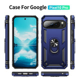 EIDERWOOD Google Pixel 10 / 10 Pro Håndværker Bagside Cover m. 360 Roterbar Kickstand - Blå