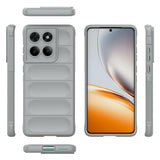 EIDERWOOD - Motorola Edge 60 Fusion - Fleksibelt Plastik Cover - Lysegrå