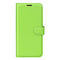Google Pixel 10 Pro XL - EIDERWOOD Kunstlæder Flip Cover m. Kortholder & Ståfunktion - Grøn