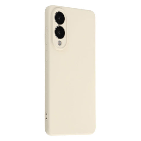 Samsung Galaxy S25 Edge - EIDERWOOD Foret Fleksibelt Plast Cover - Beige