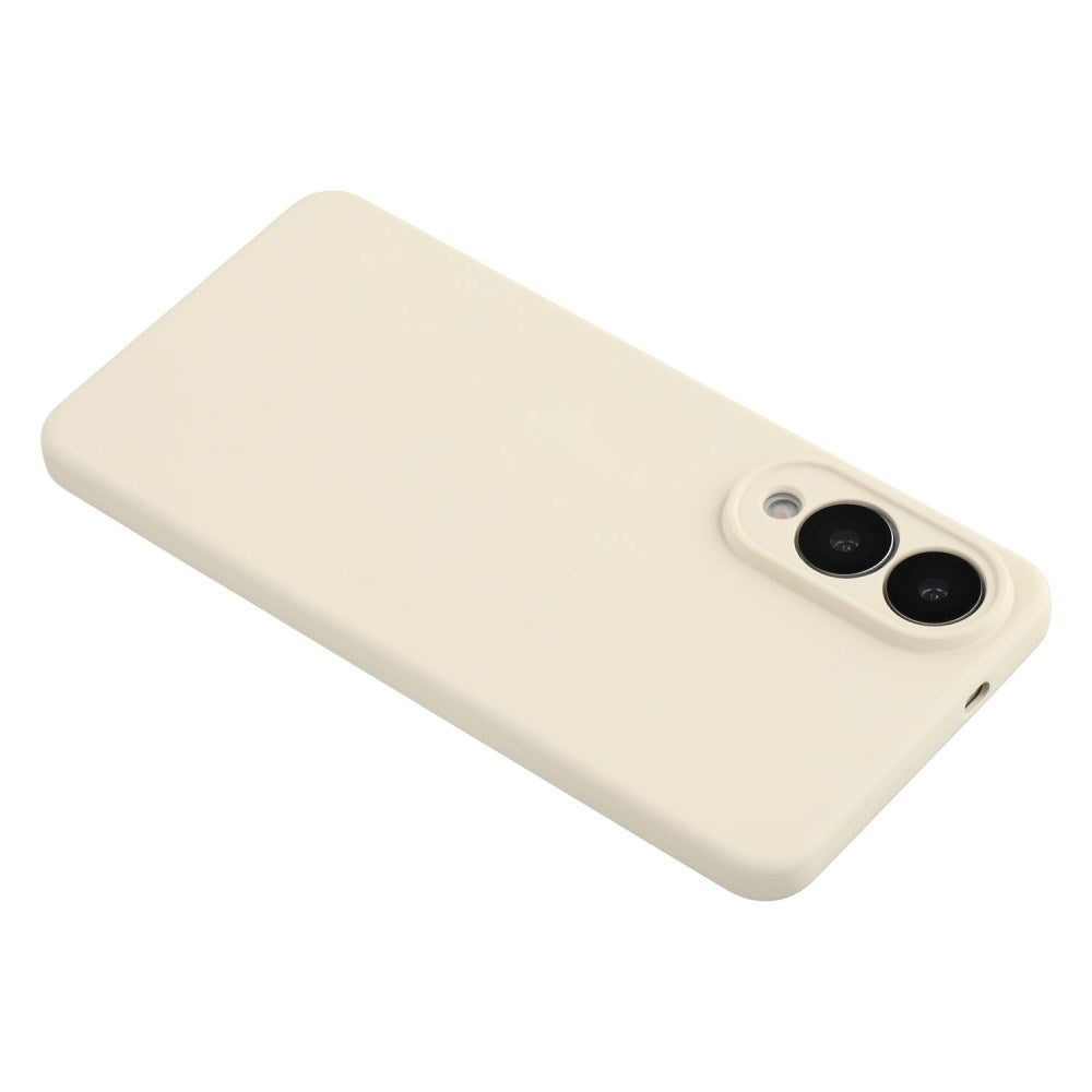 Samsung Galaxy S25 Edge - EIDERWOOD Foret Fleksibelt Plast Cover - Beige