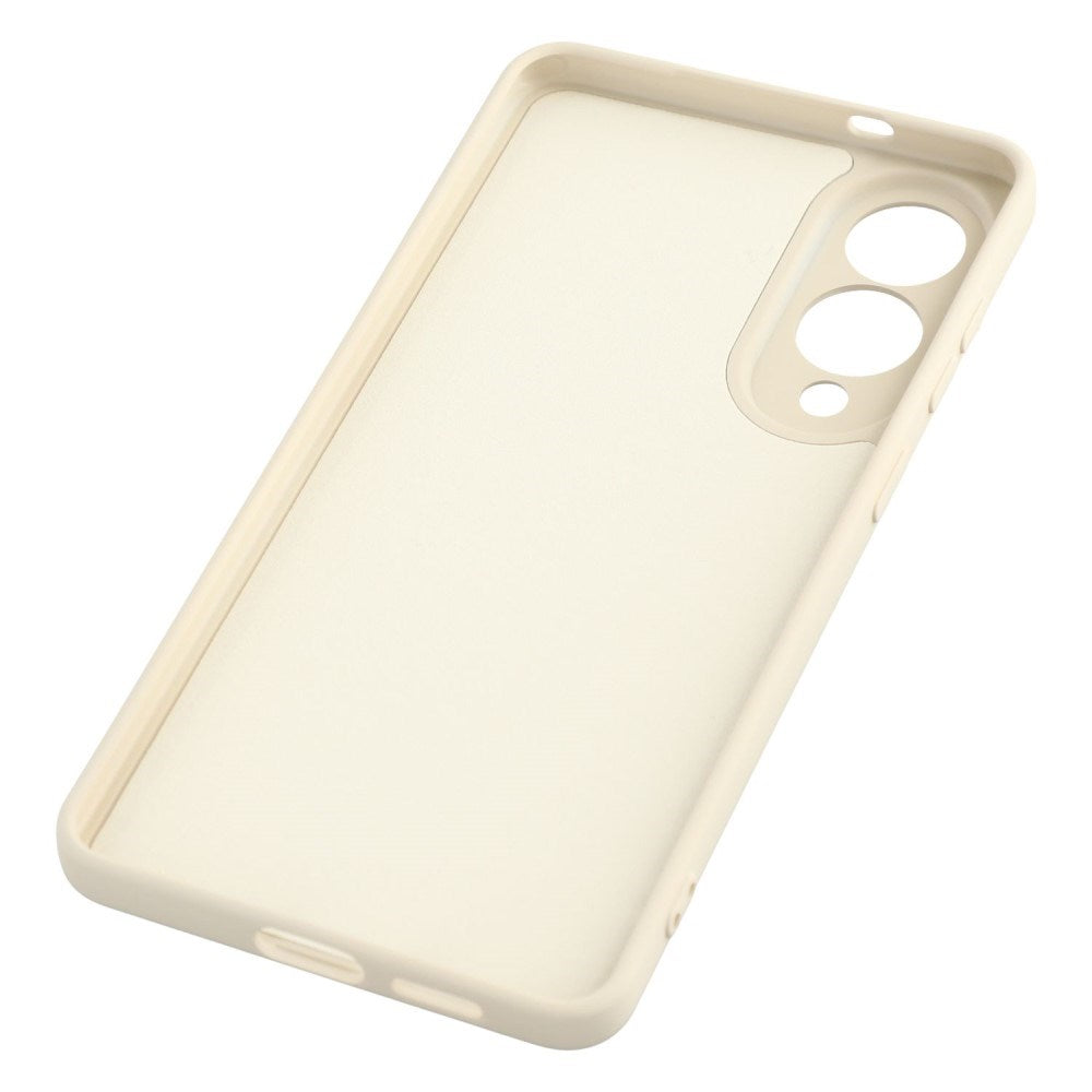 Samsung Galaxy S25 Edge - EIDERWOOD Foret Fleksibelt Plast Cover - Beige