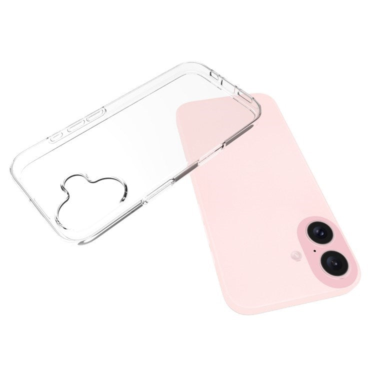 EIDERWOOD iPhone 17 Fleksibelt Plast Cover - Gennemsigtig