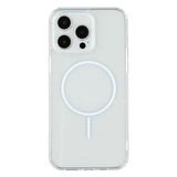 iPhone 15 Pro Max EIDERWOOD Hybrid Plast Bagside Cover - MagSafe Kompatibel - Gennemsigtig / Hvid