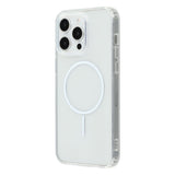 iPhone 15 Pro Max EIDERWOOD Hybrid Plast Bagside Cover - MagSafe Kompatibel - Gennemsigtig / Hvid