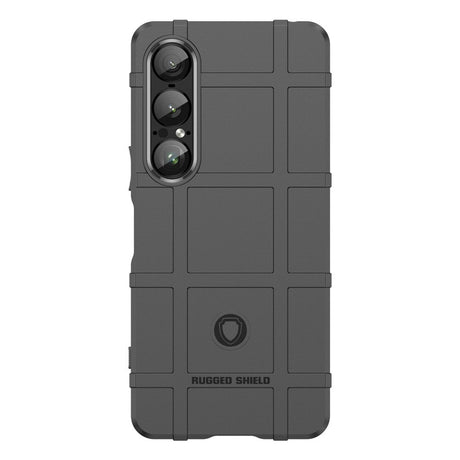Sony Xperia 1 VII - EIDERWOOD Rugged Shield Håndværker Cover - Sort
