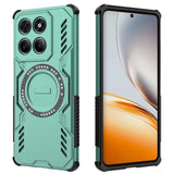 Motorola Edge 60 / Edge 60 Fusion - EIDERWOOD Hybrid Plastik Cover m. Varmeafledning - Grøn