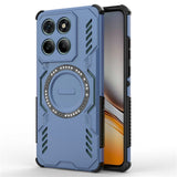 Motorola Edge 60 / Edge 60 Fusion - EIDERWOOD Hybrid Plastik Cover m. Varmeafledning - Blå