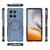 Motorola Edge 60 / Edge 60 Fusion - EIDERWOOD Hybrid Plastik Cover m. Varmeafledning - Blå