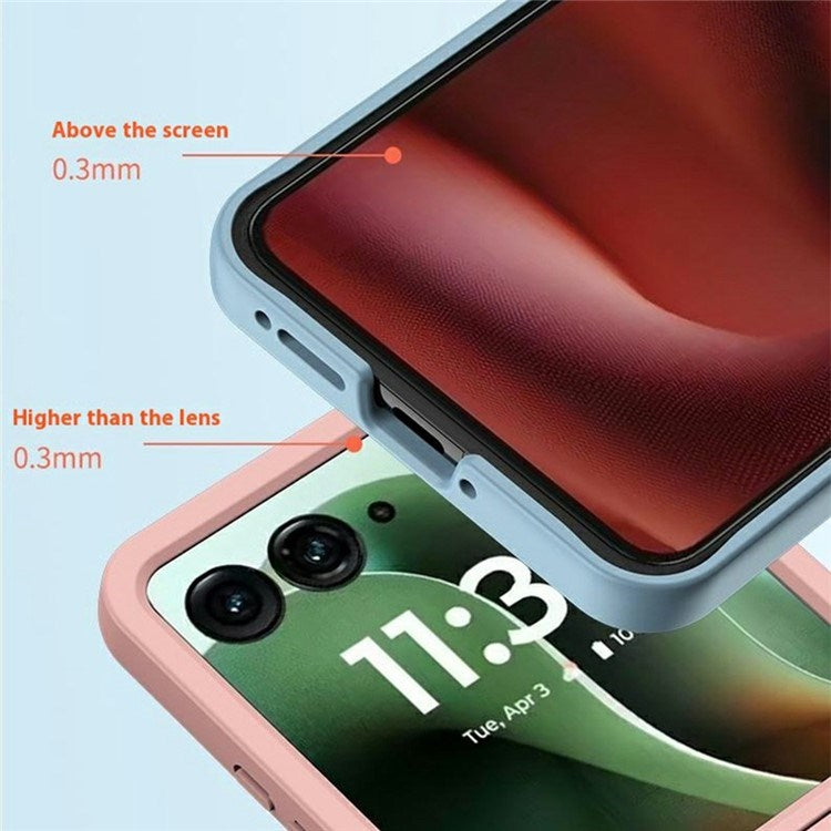 Motorola Razr 60 Ultra - EIDERWOOD Hårdt Plastik Cover - Blå