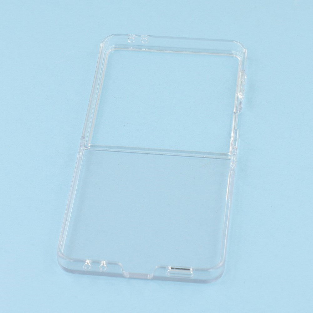 EIDERWOOD Samsung Galaxy Z Flip7 Hård Plastik - Mobil Cover - Gennemsigtig