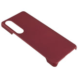 Sony Xperia 1 VII - EIDERWOOD Hårdt Plastik Bagside Cover - Rød