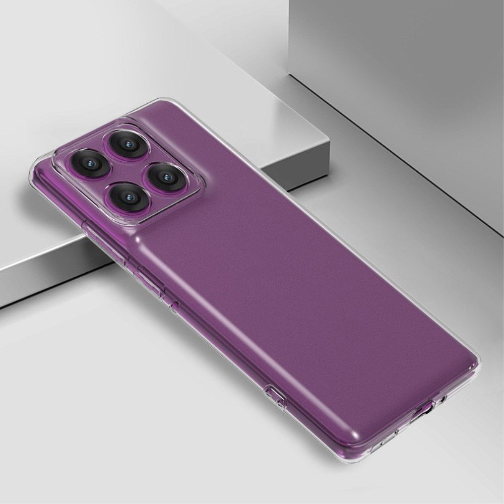 EIDERWOOD Motorola Edge 60 / Edge 60 Fusion Bagside Cover - Fleksibel Plast - Gennemsigtig