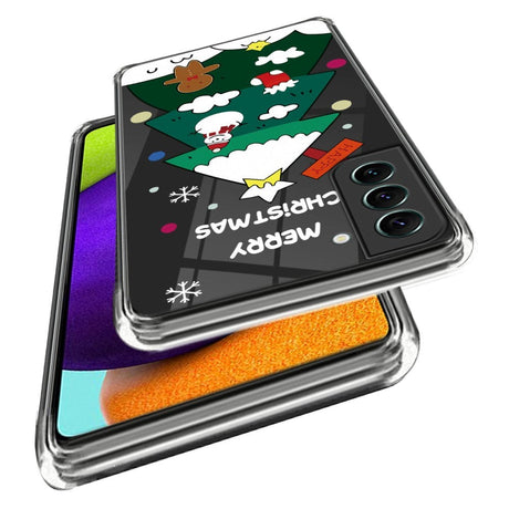Samsung Galaxy S23 TPU plast juledeksel - juletre