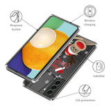 Samsung Galaxy S22 TPU plast juledeksel - god jul - reinsdyr med nisselue