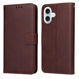 EIDERWOOD iPhone 17 Flip Cover m. Pung & Strop - Brun