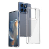 EIDERWOOD Motorola Edge 60 / Edge 60 Fusion Hybrid Plastik Bagside Cover - Gennemsigtig