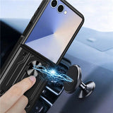 Samsung Galaxy Z Flip7 - EIDERWOOD Hybrid Håndværker Cover m. Kickstand - Lyserød