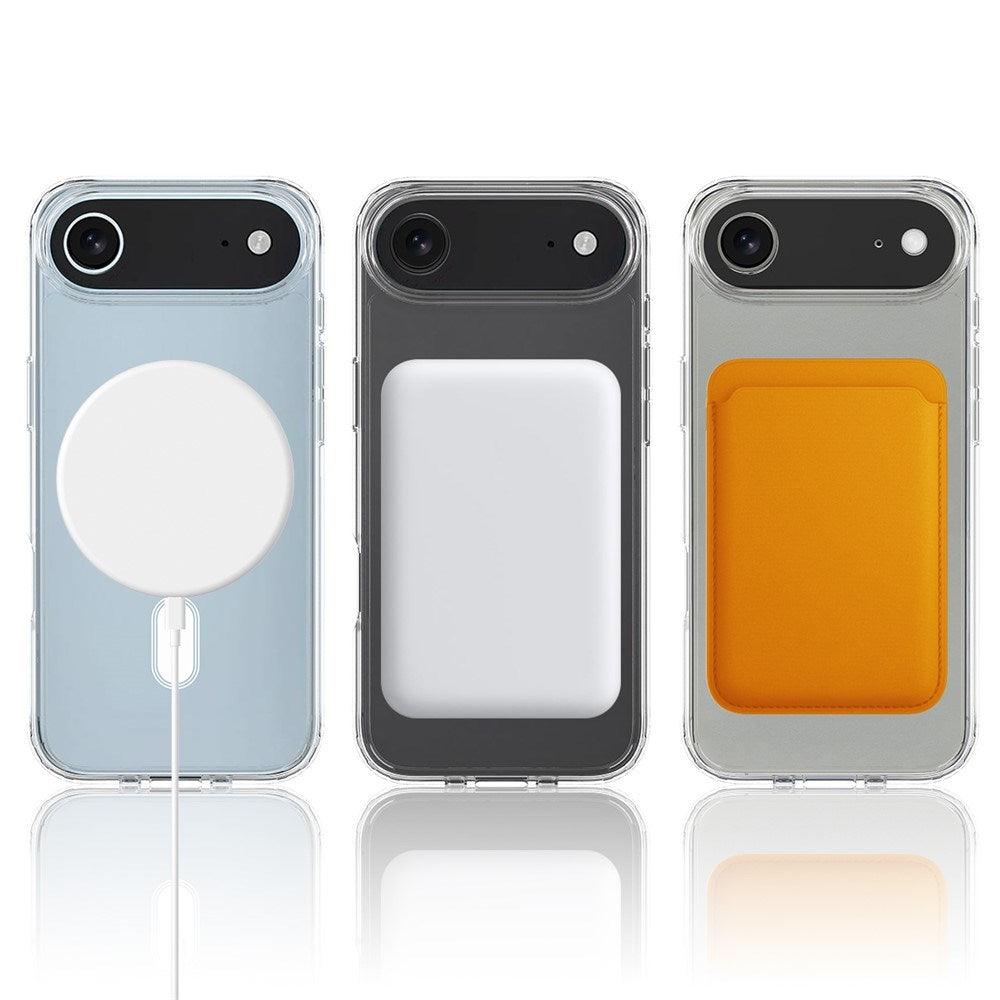 iPhone Air - EIDERWOOD Hybrid Plastik Cover - MagSafe Kompatibel - Gennemsigtig