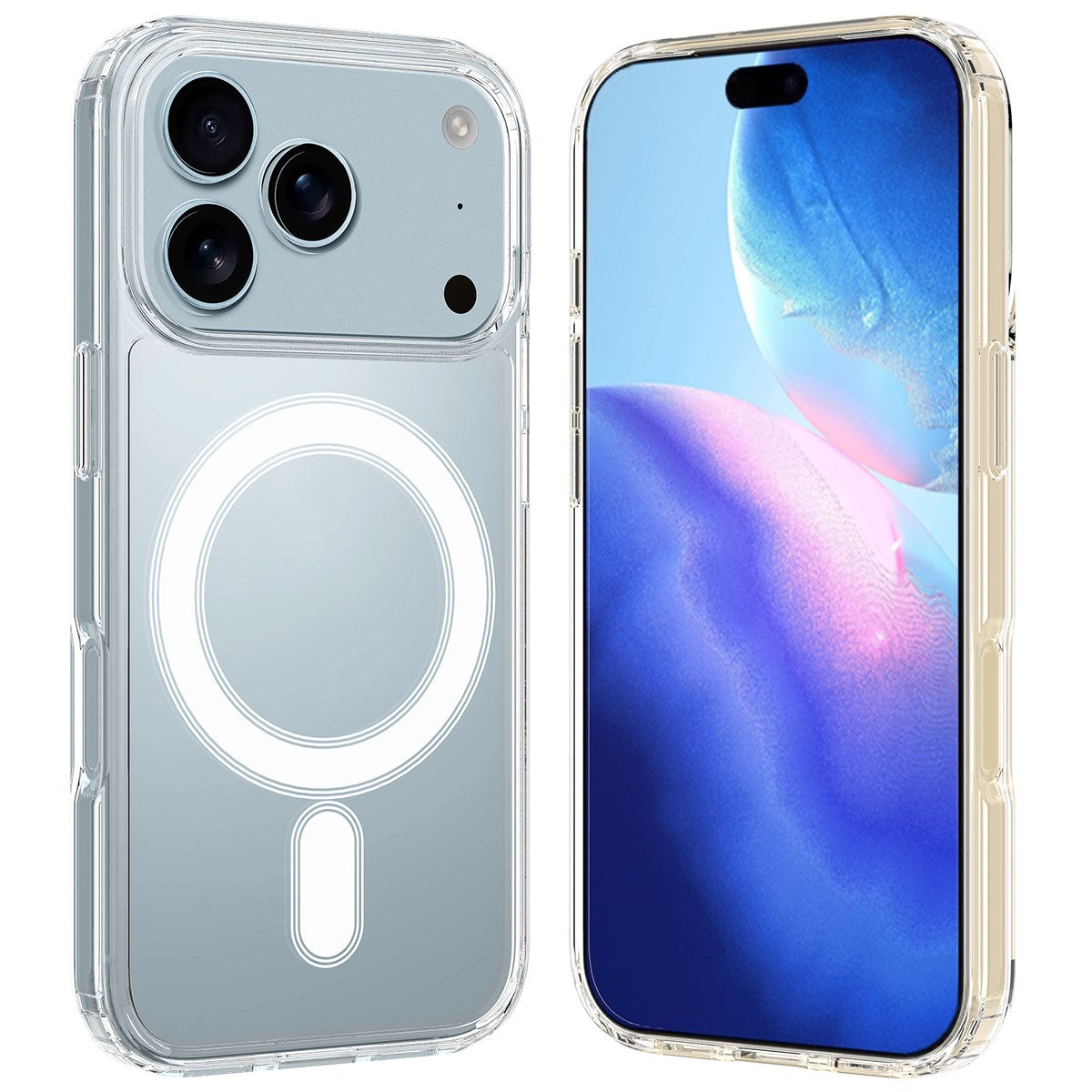 iPhone 17 Pro - EIDERWOOD Hybrid Plastik Cover - MagSafe Kompatibel - Gennemsigtig