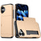 EIDERWOOD iPhone 17 Hybrid Mobil Cover m. Kortholder - Guld