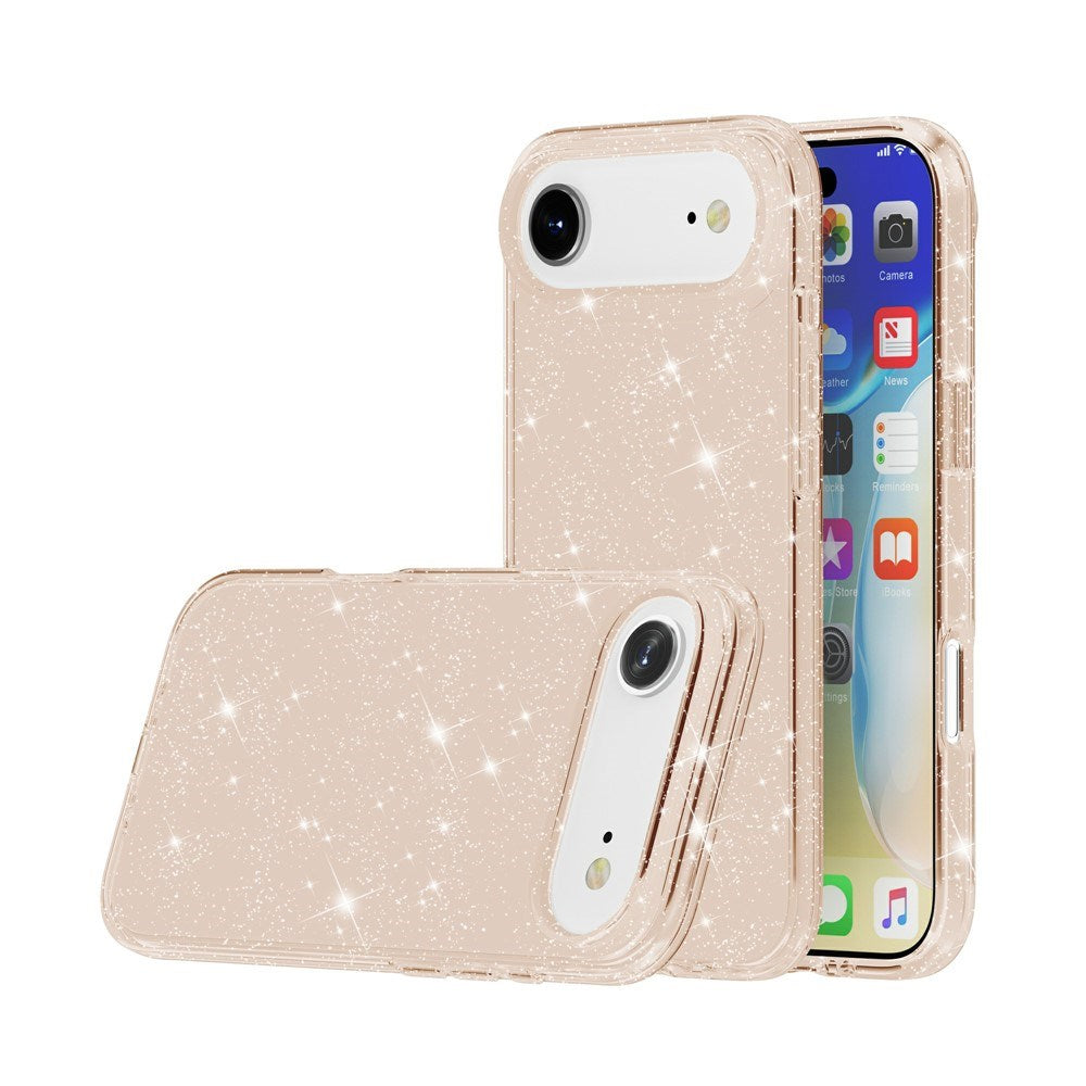 EIDERWOOD iPhone Air Hybrid Plastik Mobil Cover - Guld Glitter