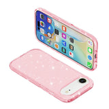 EIDERWOOD iPhone Air Hybrid Plastik Mobil Cover - Lyserød Glitter