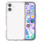 EIDERWOOD iPhone 17 Hybrid Plastik Mobil Cover - Hvid Glitter