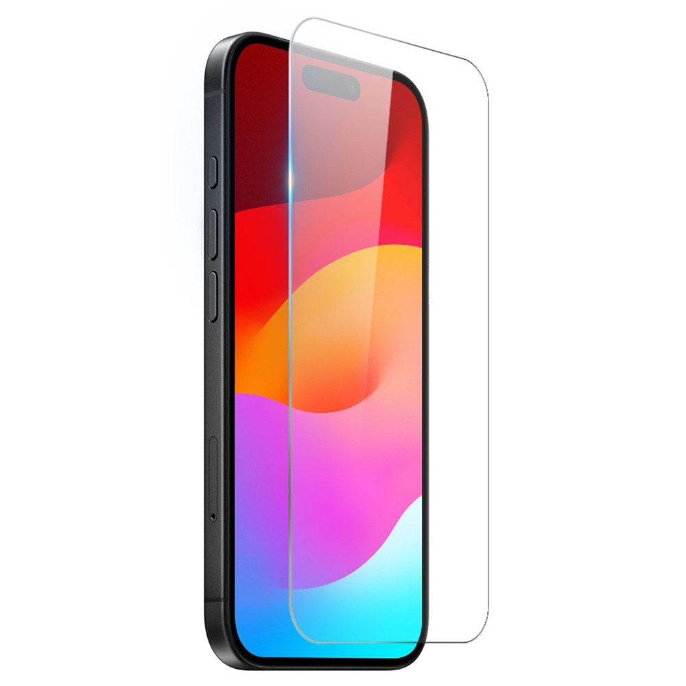 iPhone Air - NORTHJO 2-i-1 Beskyttelsessæt m. Fleksibelt Plastik Cover & Hærdet Skærmbeskyttelsesglas - Gennemsigtig