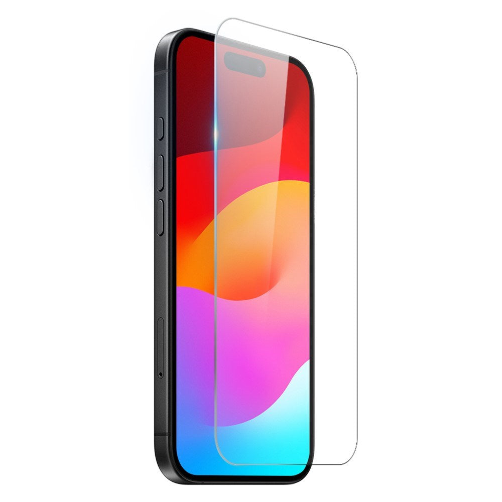 iPhone 17 - NORTHJO 3-i-1 Beskyttelsessæt m. Stødabsorberende Fleksibelt Plastik Cover / Hærdet Skærmbeskyttelsesglas / Kameralinsebeskyttelsesglas - Gennemsigtig