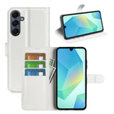 EIDERWOOD Samsung Galaxy A17 (5G) Litchi Kunstlæder Flip Cover m. Pung - Hvid