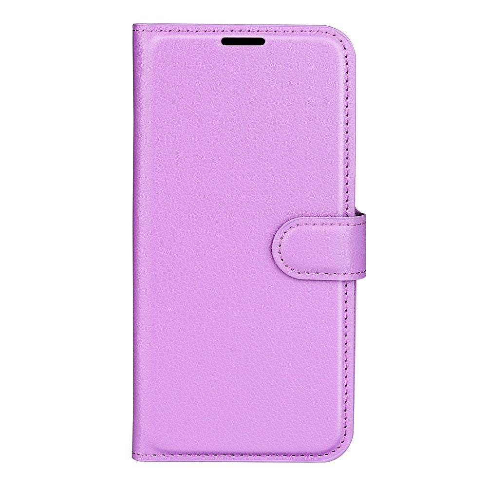 EIDERWOOD Samsung Galaxy A17 (5G) Litchi Kunstlæder Flip Cover m. Pung - Lilla