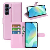EIDERWOOD Samsung Galaxy A17 (5G) Litchi Kunstlæder Flip Cover m. Pung - Pink