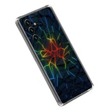 Samsung Galaxy A14 (5G) fleksibelt bakdeksel m. Print - Geometri