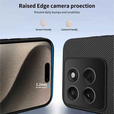 EIDERWOOD Motorola Edge 60 / Edge 60 Fusion Hybrid Bagside Cover m. Mønster - MagSafe Kompatibel - Sort