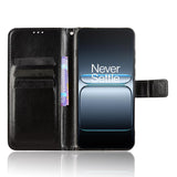 OnePlus Nord 5 - EIDERWOOD Kunstlæder Flip Cover m. Strop - Sort