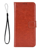 OnePlus Nord 5 - EIDERWOOD Kunstlæder Flip Cover m. Strop - Brun