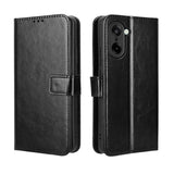 OnePlus Nord CE5 - EIDERWOOD Kunstlæder Flip Cover m. Strop - Sort