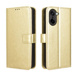 OnePlus Nord CE5 - EIDERWOOD Kunstlæder Flip Cover m. Strop - Guld