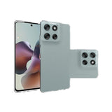 Motorola Moto G56 - EIDERWOOD Fleksibelt Plastik Bagside Cover - Gennemsigtig