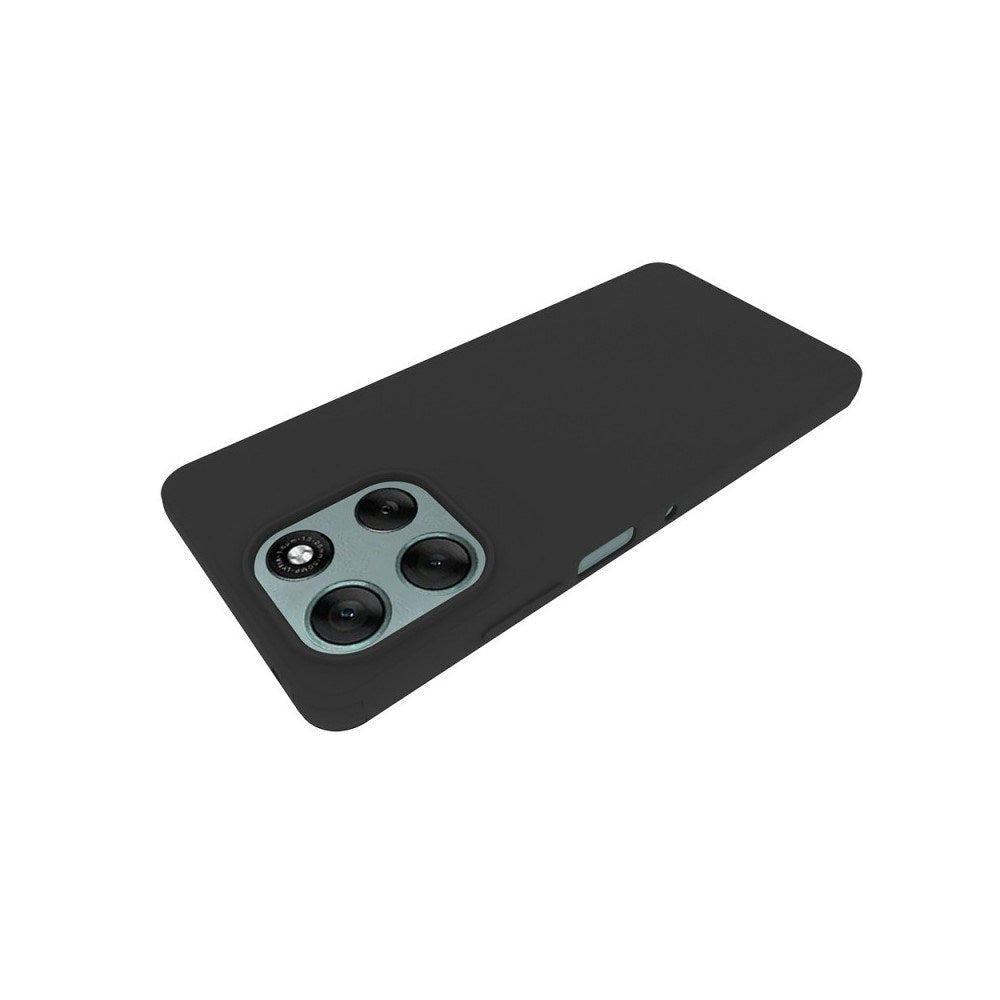 Motorola Moto G56 - EIDERWOOD Mat Fleksibelt Plastik Cover - Sort