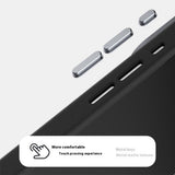 ABEEL iPhone 18 Pro / 17 Pro Hybrid Mobilcover m. Karbonfibretekstur - MagSafe Kompatibelt - Sort / Blå